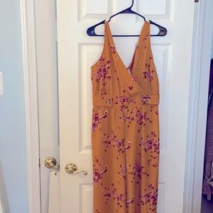 Xhilaration- Floral Jumpsuit- New with Tags!